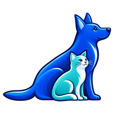 Pampered Pets Grooming dog and cat emblem